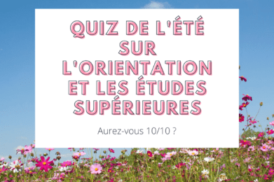 quiz de l'été sur l'orientation et les études supérieures-2