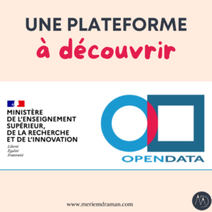 open data Parcoursup